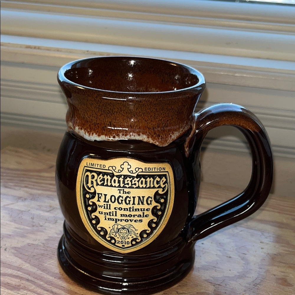 Renaissance 2010 Special Edition “The‎ Floggings…” Brown Ceramic Mug